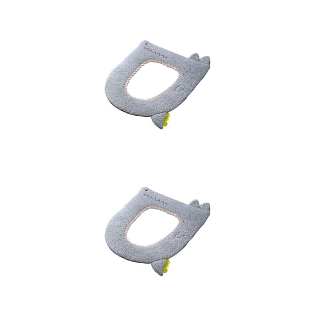 Billuyoard Asiento de inodoro Accesorios multicolores para el hogar Calentador de invierno Instalación práctica Mano de obra exquisita Suministros de Verde 2piezas Billuyoard CBP440064