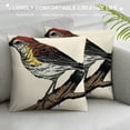 thumbnail image 3 of GOSMITH Throw Pillow Cover  - Bird Branch Lark Limb Rama, 3 of 5