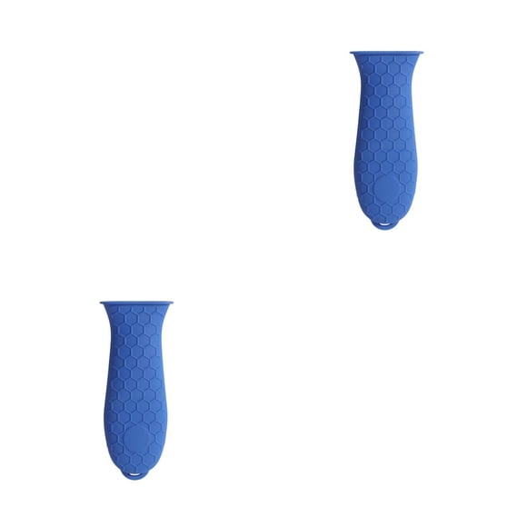 Billuyoard Cubierta de la manija de la olla Accesorios de cocina resistentes al calor Herramientas para el hogar Múltiples colores Manga de la Type2 NO2