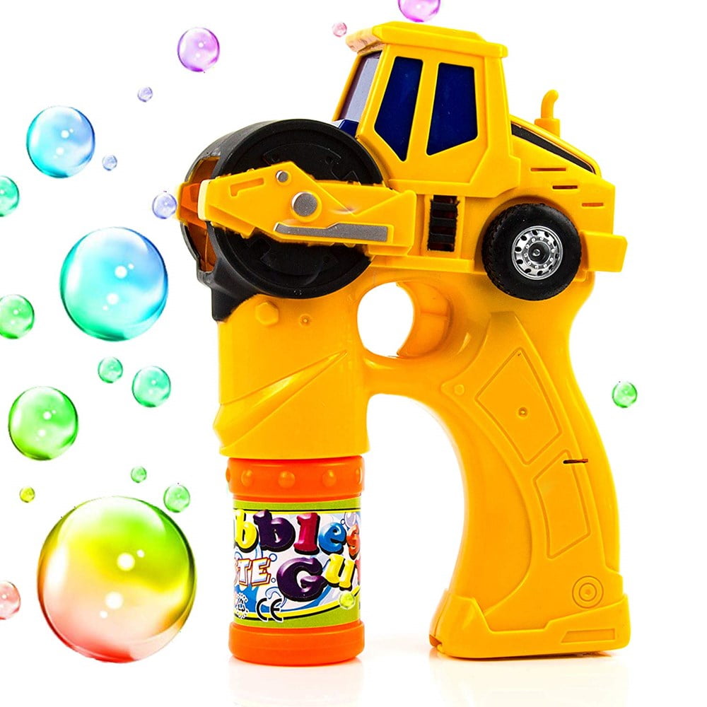 Toysery Car Shape Bubble Shooter Gun with LED Lights & Sounds