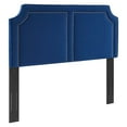 thumbnail image 2 of Modway Cynthia Performance Velvet Twin Headboard in Navy, 2 of 9