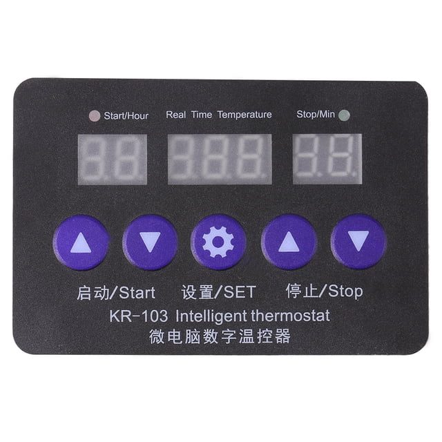 Termostato, controlador de temperatura digital de 12 V, termostato con controlador de temperatura de sonda, muy recomendado
