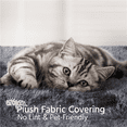 thumbnail image 4 of Alden Design 79"H Multilevel Large Cat Tree Condo Tower with Scratching Post, Dark Gray, 4 of 6