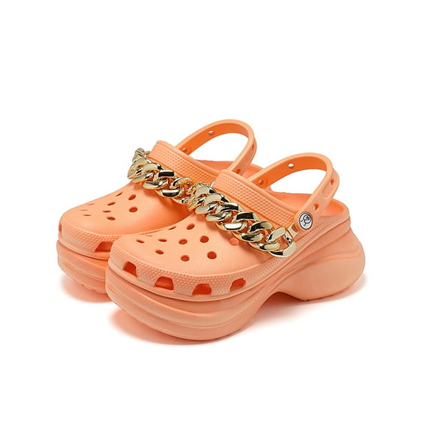 Women's Classic Bae Clog Platform Shoes Slip On Sandals Thick Sole