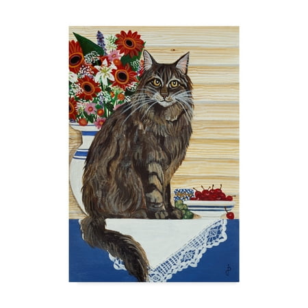 - Trademark Fine Art 'Maine Coon Cat' Canvas Art by Jan Panico