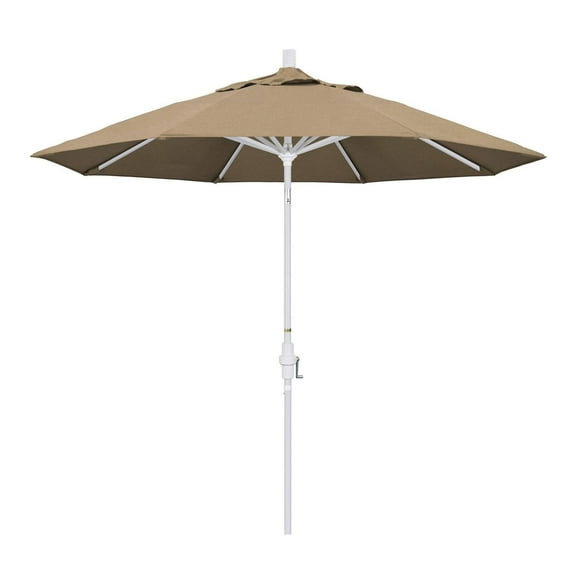 California Umbrella 9 ft. Sunbrella Aluminum Single Vent Tilt Market Umbrella