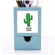 thumbnail image 1 of Abrázame, por favor, cactus Tarjeta de clip de pluma del gestor de suministros de oficina, 1 of 3