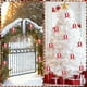 thumbnail image 4 of Árbol de Navidad Hueco Colgante | Decoración para Escaparates y Centros Comerciales | Color Espejo | Material Plástico | 30 X 20 X 1 Cm | Color Rojo | 70 G | Decoración Navideña, 4 of 7