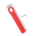 thumbnail image 2 of Luxshiny 10Pcs Durable Red Rubber Billiard Cue Holder Multi Functional Pool Cue Storage Rack, 2 of 7