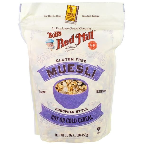 Bob's Red Mill Muesli Gluten Free 16 oz Pack of 2