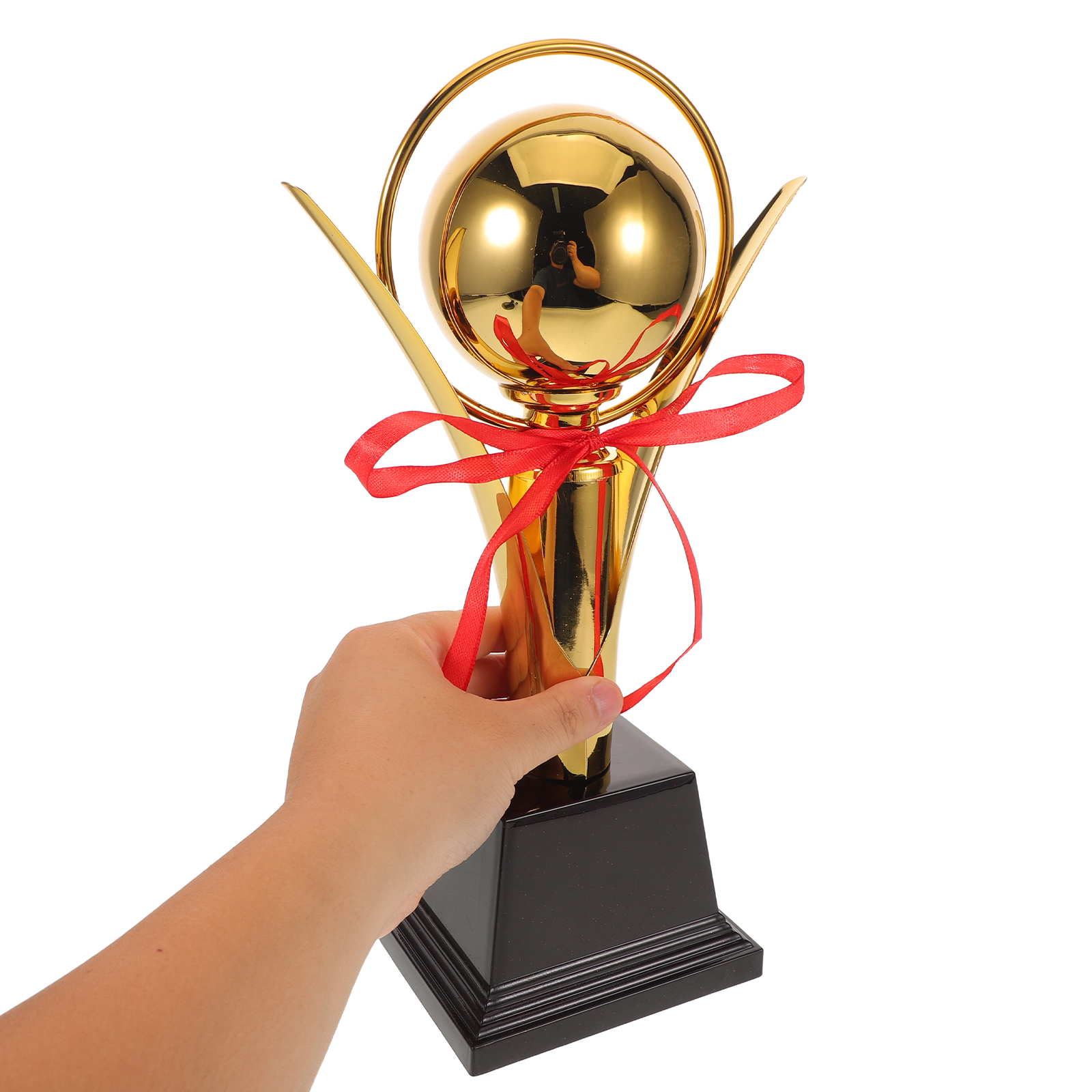 KALLORY Award Trophy Cup with Metal Base for Football Sports Recognition and Achievement Celebration