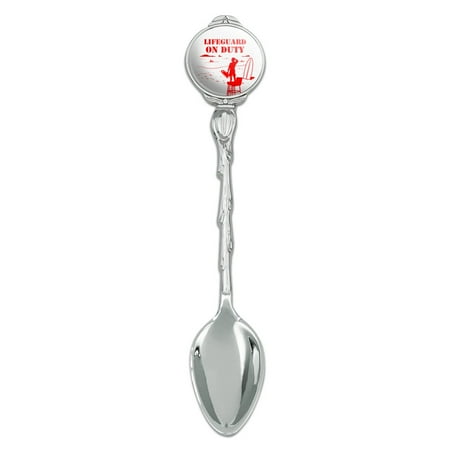

Lifeguard On Duty Novelty Collectible Demitasse Tea Coffee Spoon