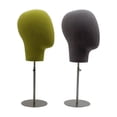 thumbnail image 1 of Mannequin Head, making mannequin head display model manikin,hat headphones headset jewelry display head,professional head with stable round base,jewelry display stand head height Style B Yinane none, 1 of 8