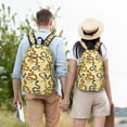 thumbnail image 4 of Easygdp Various Snake Mochila de Lona Resistente para Laptop, Compatible con Laptops de 15 a 17 pulgadas, Ideal para Escuela, Trabajo y Viajes-Medium, 4 of 5