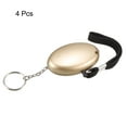 thumbnail image 2 of Personal Alarm 130db Personal Safesound Security Alarm Keychain with LED Light Golden 4Pcs, 2 of 4