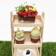 thumbnail image 3 of KAKOWELY 3 miniflores decorativas para el hogar, miniflores en maceta, pequeñas plantas artificiales., 3 of 5