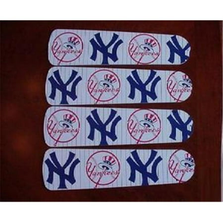 

Ceiling Fan Designers MLB York Yankees Baseball 42 In. Ceiling Fan Blades Only