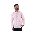 thumbnail image 1 of Camisa de manga larga para hombre marca Rams Cottons modelo Cusco Color Rosa Con cuello Mao y bolsa oculta, 1 of 3