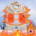 thumbnail image 4 of xaoyunyn USB Heated Scarf with Three Temperature Settings Neck Protector and Windproof Design for Ultimate Warmth and Comfort during Cold Weather Activities, 4 of 6