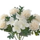 thumbnail image 4 of Ramo de flores artificiales, arreglos florales, ramos de flores de hortensias de seda, Blanco, 4 of 5