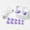Purple, variant on Heart Shaped Wireless Earbuds, Bluetooth 5.3 Headphones Digital Intelligent Control Bluetooth Earphones Noise Reduction Sports Wireless In Ear Bluetooth Earphones Clearance