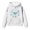 White, variant on ZHOGXU Boys Girls Whale Wave Seashell Ocean Graphic Pullover Hoodie Long Sleeve Warm Sweatshirt Top With Pocket For Kids Youth Loose Fit Everyday Wear,Pink,12-13 Years