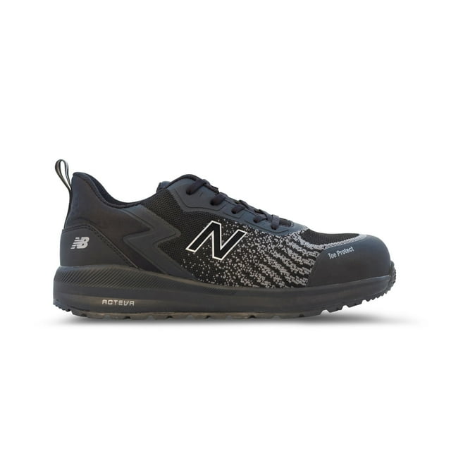 Bota industrial New Balance Speedware con punta compuesta para hombre, color negro
