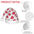 thumbnail image 4 of Daiia Christmas Hat Print Christmas Knitted Beanie Hat, Large Knit Hat Xmas Small Gifts For Boys Girls Child Infant, 4 of 6