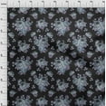 thumbnail image 4 of oneOone Velvet Black Fabric Florals Diy Clothing Quilting Fabric Print Fabric By Yard 58 Inch Wide, 4 of 7