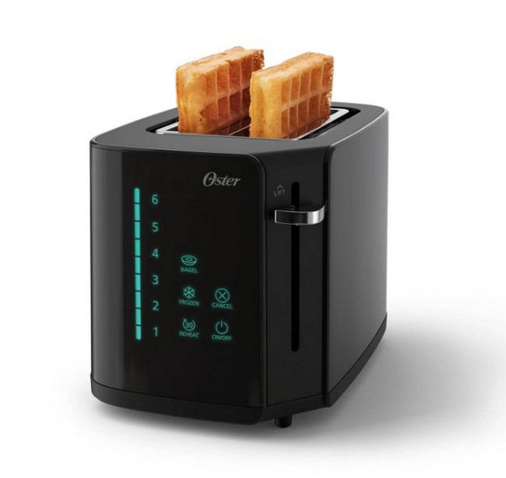 Oster 2Slice Touchscreen Toaster with Easy Touch Technology and