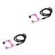 thumbnail image 1 of Toystoory Clip de nariz Protector nasal Equipo de protección Mano de obra Accesorios deportivos Almohadilla impermeable Protección de cordón Rosa roja 2piezas, 1 of 1