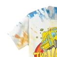 thumbnail image 6 of The Magic School Bus Men's Shirt, Classic Printed Graphic T-shirt Tie Dye Multicolor - 2XL, 6 of 7
