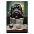 thumbnail image 3 of Black Russian Terrier Dog Canvas Canvas Prints with Your Photos Wall Art for Home Decoration - Memorial Gift for Pet Lovers Dog Moms, 3 of 6