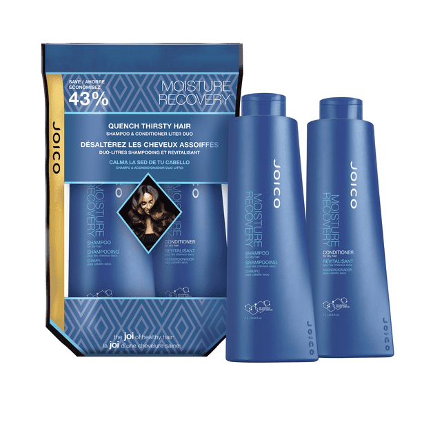 Joico Joico Moisture Recovery Shampoo & Conditioner Liter Duo 33.8 oz