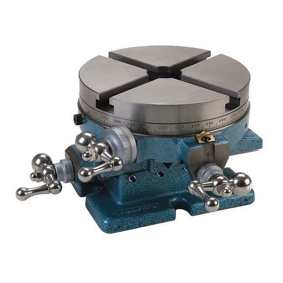 Palmgren Rotary Cross Slide Table,8 In 9632803