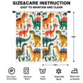 thumbnail image 2 of Blackout Kids Curtains,Cute Dinosaur Pattern Childrens Insulated Curtains Set Of 2,Bedroom Essentials,Toddler Room Decor 42x84in(106x213cm), 2 of 4