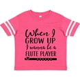 thumbnail image 3 of Inktastic Future Flute Player Music Gift Boys or Girls Toddler T-Shirt, 3 of 5