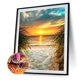 thumbnail image 2 of Wdftyju 5D Kit Rhinestone Imágenes DIY Sunrise Beach Full Square Drill Diamond Painting Wdftyju 6cx4ec5rp8ct0rp5, 2 of 9