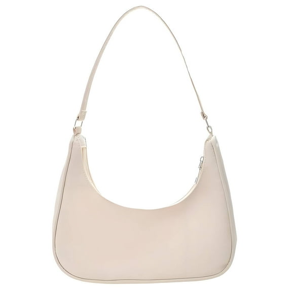 GASTROPOD Tote Bag,Internal Patch Pocket Mini Purse,Street Trend Underarm Bags,White