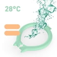 thumbnail image 4 of Neck Cooling Tube Cooling Neck Wraps Comfortable Lightweight Hands Free Ice Pack Green, 4 of 8