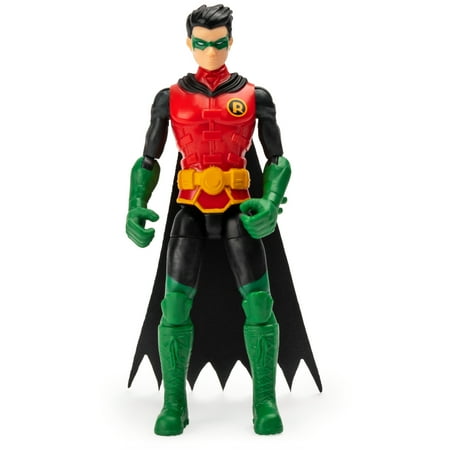Batman 4-Inch Robin Action Figure with 3 Mystery Accessories, Mission 1