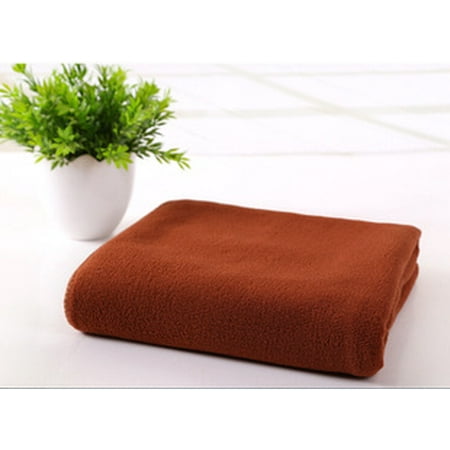 

Solid Color Ultra Microfiber Fabric Fast Drying Gym Sports Towel Travel Camp Long Towel 70 x 30cm