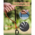 thumbnail image 3 of Correa larga para perros Training Leash Joytale, 30 pies, color naranja, 3 of 6