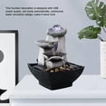 thumbnail image 2 of Indoor Tabletop Fountain, Zen Waterfall Feature for Desktops, Colors Randomly Assorted, Resin Construction Ensuring Durability and Continuous Water, 2 of 5