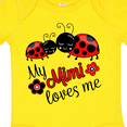 thumbnail image 4 of Inktastic My Mimi Loves Me with Cute Ladybugs Boys or Girls Baby Bodysuit, 4 of 5