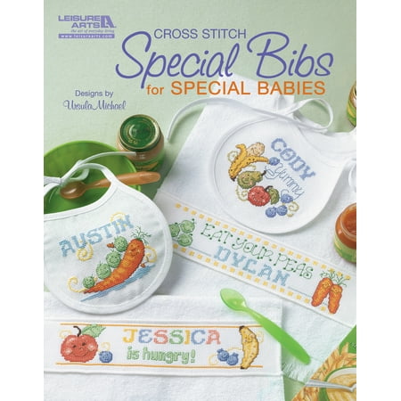 

Leisure Arts Cross Stitch Special Bibs/Babies Bk