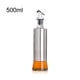 thumbnail image 5 of Bewildely Botella de aceite Botellas de condimentos Contenedor Dispensador de suministros de cocina de acero inoxidable Herramienta de almacenamiento Cocina y Comedor 500ML Bewildely HA009719-03B, 5 of 6