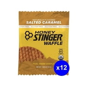 Honey Stinger Gluten Free Organic Waffle, Salted Caramel -1 oz Packet/12 Count B