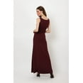thumbnail image 2 of Miss Lavish London Women's Casual Sleeveless Summer Ankle Length Beach Maxi Long Dress Red-L, 2 of 7