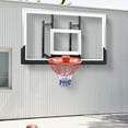 48in Basketball Backboard and Rim Combo, iFanze WallMounted Basketball
